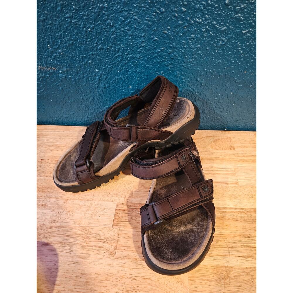 Teva Men's Hiking Sandals Size 12 Brown Outdoor Trail Walking Comfort Shoes - Picture 6 of 9